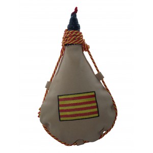 BOTA DE VINO BORDADA SE&Ntilde;ERA CATALANA