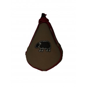 BOTA DE VINO BORDADA OVEJA